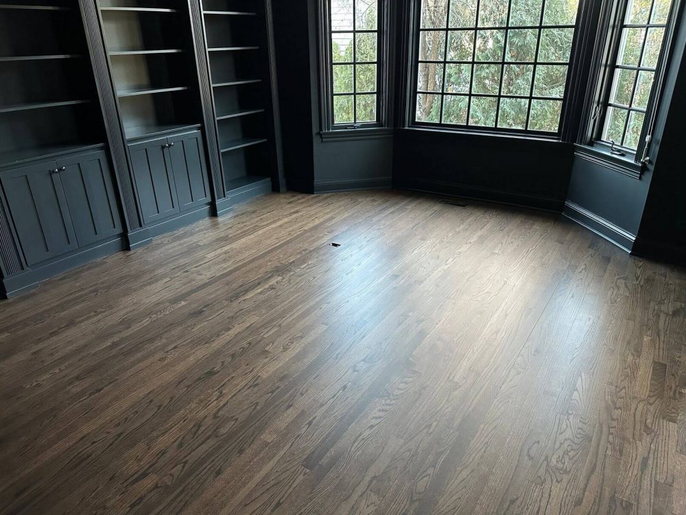 Hinsdale wood flooring refinished