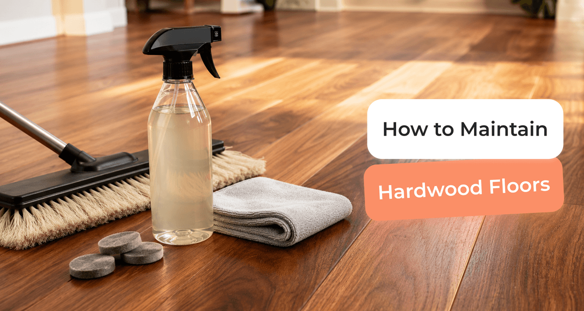 How to Maintain Hardwood Floors article cover