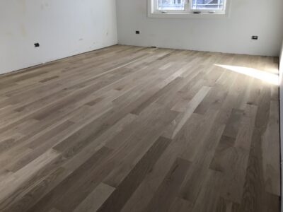 Driftwood grey floor in a bright room, Berwyn, IL