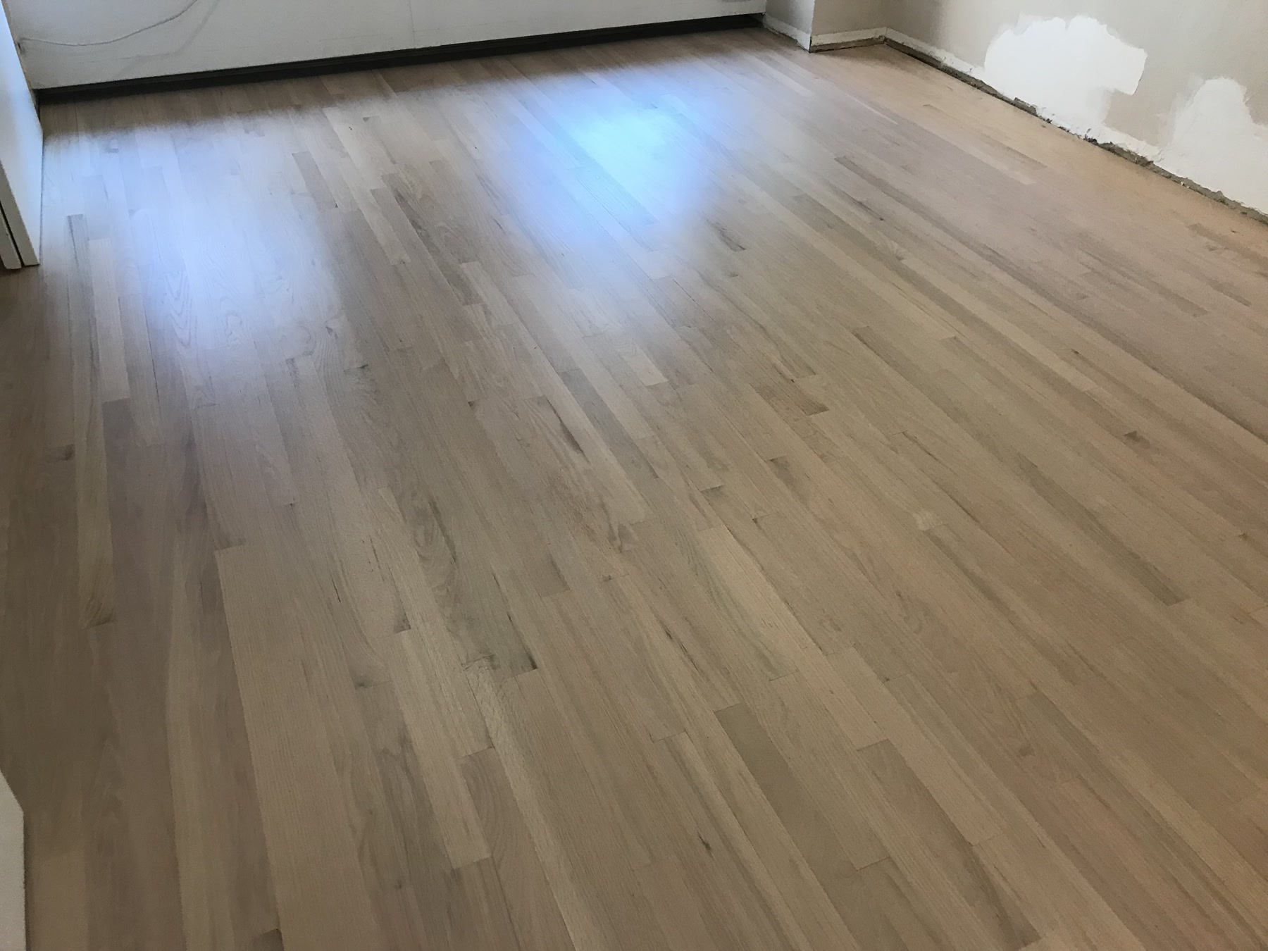 The same floor stained Bona White, Chicago, IL