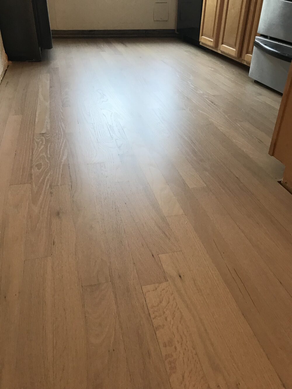 Bona White floor by the kitchen, Chicago, IL