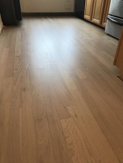 Bona White floor by the kitchen, Chicago, IL