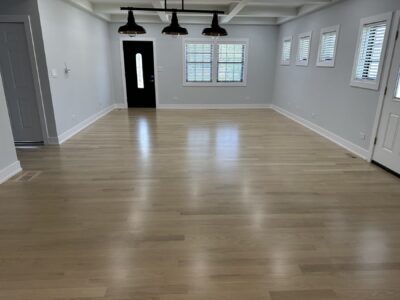 White-wash floor in the living room, Darien, IL