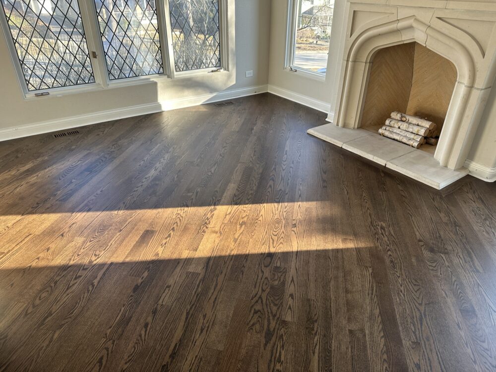 Red oak hardwood floors