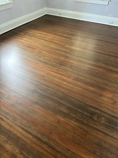 Jacobean floor in the main room, Hinsdale, IL