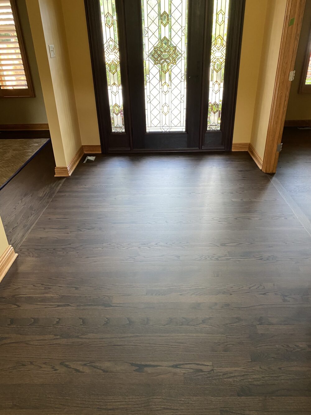 Espresso floor across the main room, Oak Brook, IL