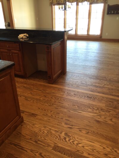 Special Walnut floor by the kitchen, Saint Charles, IL