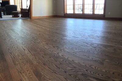 Special Walnut floor by the windows, Saint Charles, IL