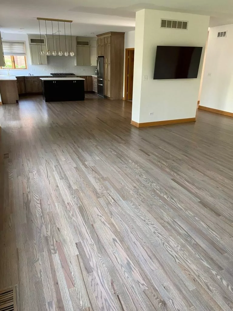 Big Bro Hardwood refinish project result